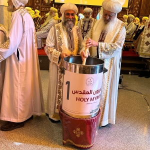 Prayers for preparation and consecration of the Holy Miron Oil by His Holiness Pope Tawadros II