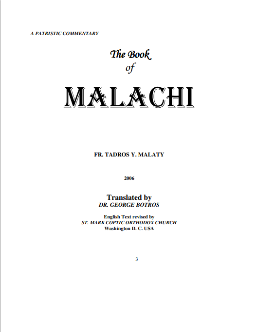 Malachi